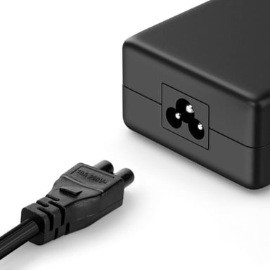 LinQ Cable de alimentación Schuko a C5 para PC, impresora, proyector 1,5 m. Negro