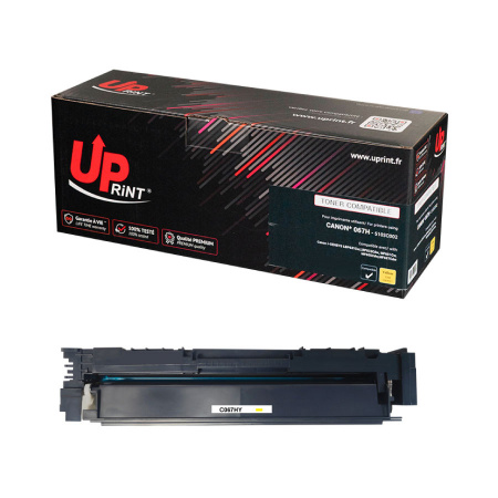Toner Uprint compatible Canon 067H jaune Remplace 5103C0025099C002 Neuf