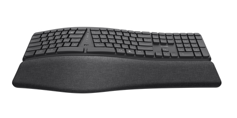 Trust Keyra Clavier sans fil multi-appareils ergonomique - Neuf