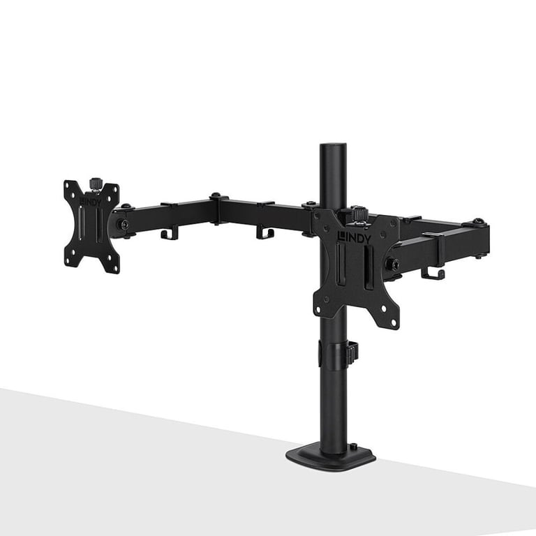 Support d'écran double fixe et ajustable Neuf