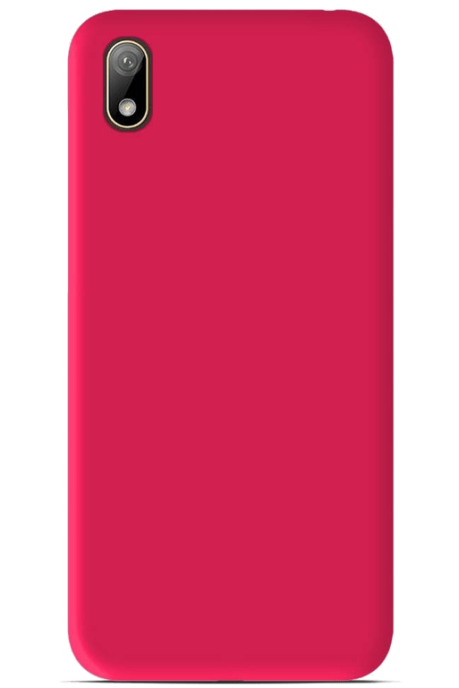 Coque silicone unie compatible Mat Rose Huawei Y5 2019