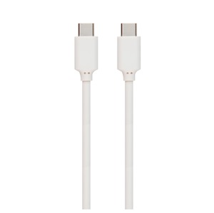Cavo a molla da 3A tipo C a tipo C 0,7 m bianco