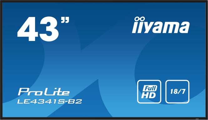 Schermo LED IIYAMA ProLite LE4341S-B2 da 42,5' Full HD con tecnologia IPS e altoparlanti integrati