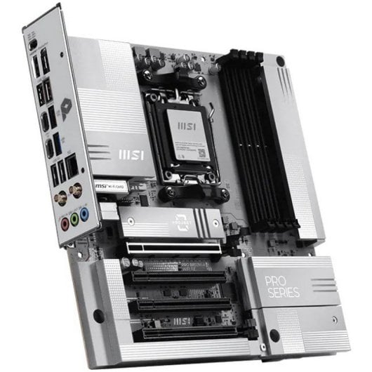 MSI AM5 PRO B850M A WIFI PZ ATX AMD B850 Emplacement AM5 micro ATX - vue 10