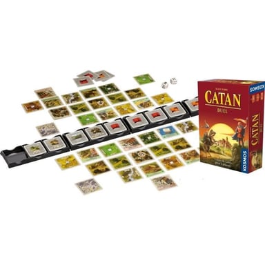 Duelo de Catán: el juego de mesa estratégico para 2 jugadores