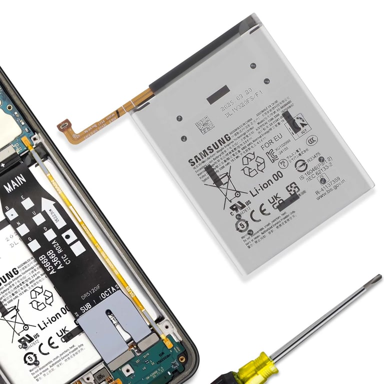 Samsung Batterie de Remplacement pour Galaxy A36 Li ion 5000mAh Service Pack - vue 4