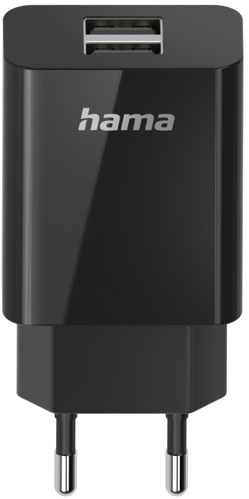 Chargeur USB, 2 ports, 5 V/10,5 W