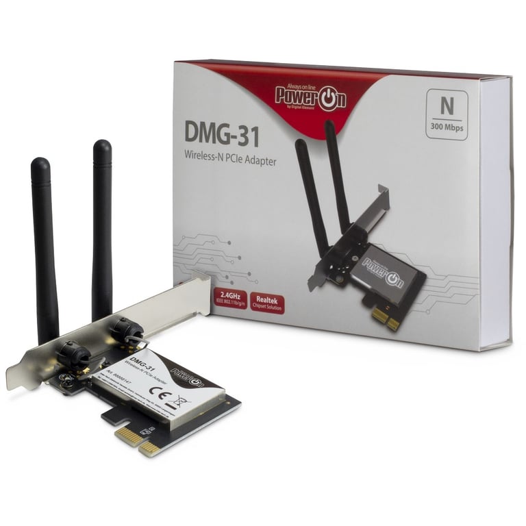 Inter Tech DMG 31 Interne WLAN 300 Mbit/ Neuf
