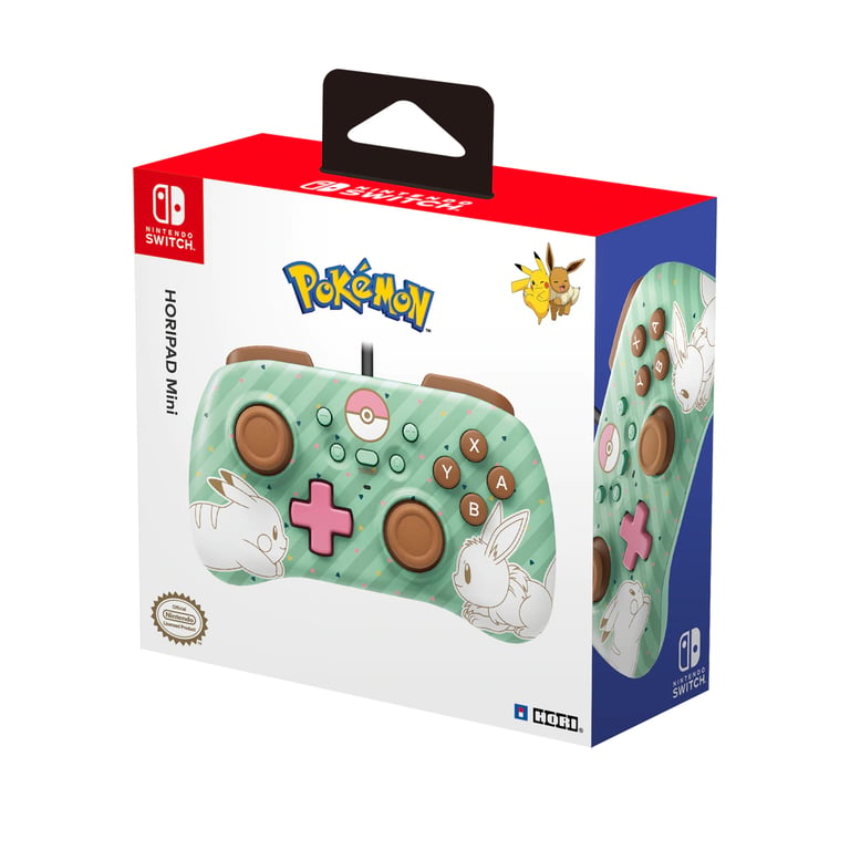Hori HORIPAD Mini (Pokémon: Pikachu & Eevee) - Neuf