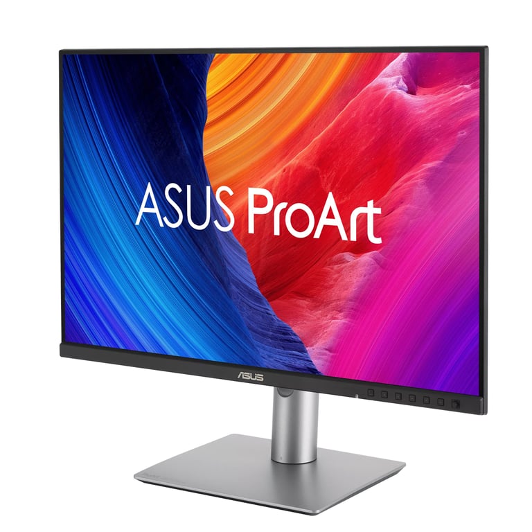 ASUS ProArt PA248QFV écran plat de PC 61,2 cm (24.1 ) 1920 x 1200 pixels WUXGA LCD Argent - Neuf