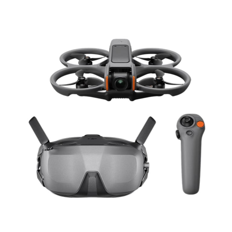 Drone FPV DJI Avata 2 4K HDR 60 ips avec Goggles N3 et RC Motion 3, Vol Immersif et Transmission 10 km - Neuf