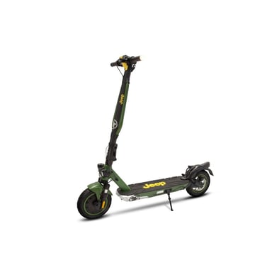 Patinete Eléctrico JEEP ADVENTURER 2025 45km Motor 400W Máx 670W 21.5Nm Neumático 10'' Tubeless Suspensión Del y Tras Freno Del Eléc 18.4kg Batería 36V 10,4Ah 374Wh BT IPX5