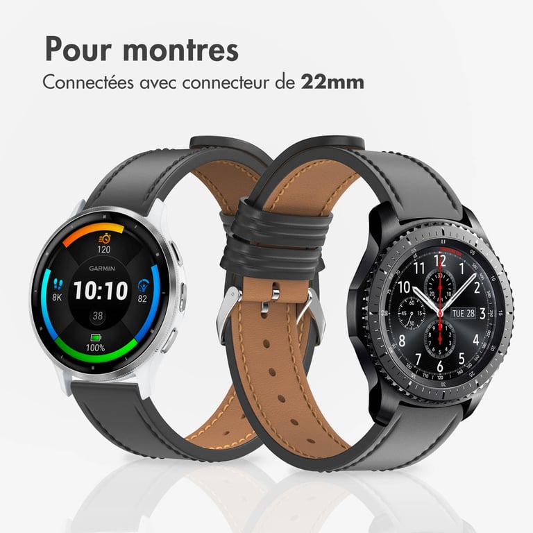 imoshion Pr3266 - Connexion universelle 22 mm - Noir - Neuf