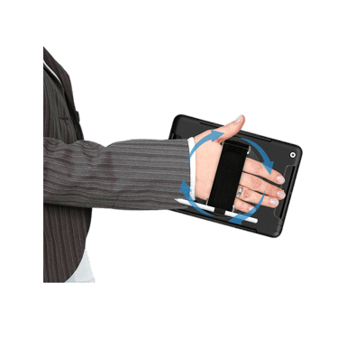 Funda 4smarts Rugged Grip para Samsung Galaxy Tab Active4 Pro negra