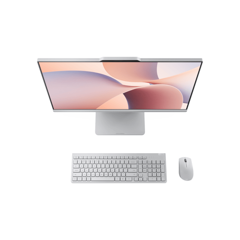 PC Tout en un LENOVO IdeaCentre AIO 24ARR9 Sans Windows 24 FHD Ryzen 5 7535HS Clavier + sans fil - vue 5