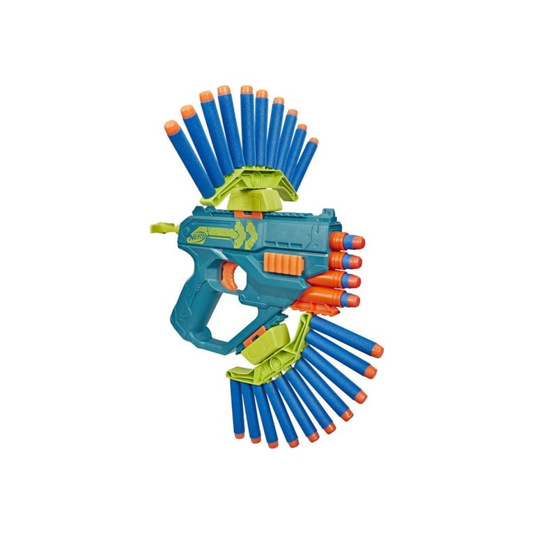 Nerf Rebel Ops Ammohawk blaster avec 2 accessoires et 20 fléchettes en mousse Nerf dès - vue 4