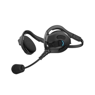 Casque microphone stéréo - Expand mesh - Bluetooth - 10h d'autonomie - Portée 400 a 1600 m - USB-C - Noir