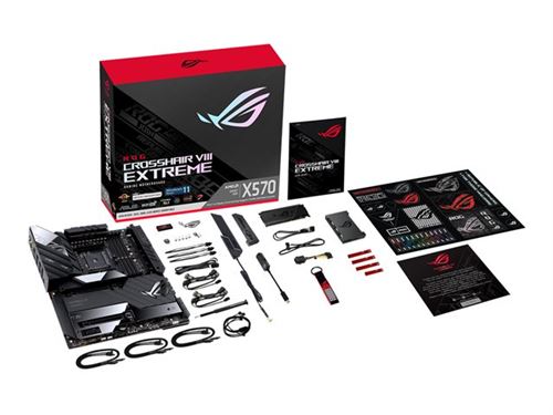 ASUS ROG Crosshair VIII Extreme AMD X570 Emplacement AM4 ATX étendu Neuf - vue 3