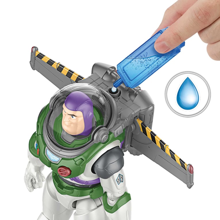 Lightyear Disney · Pixar – Buzz 'Éclair – Figurine Buzz 'Éclair et son Jet Pack Neuf