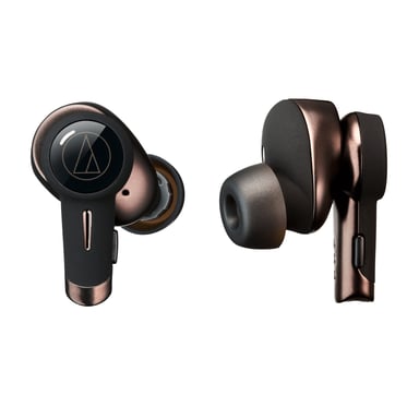 Audio-Technica Technica ATH-TWX9 casque True Wireless Stereo (TWS) Ecouteurs Musique Marron - vue 2