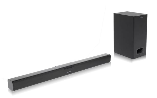 Sharp HT-SBW110 haut-parleur soundbar Noir 2.1 canaux 180 W