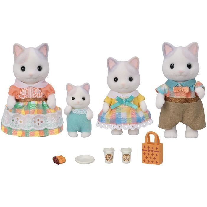 Sylvanian Family : La famille Chat Latté Epoch d'enfance - vue 3