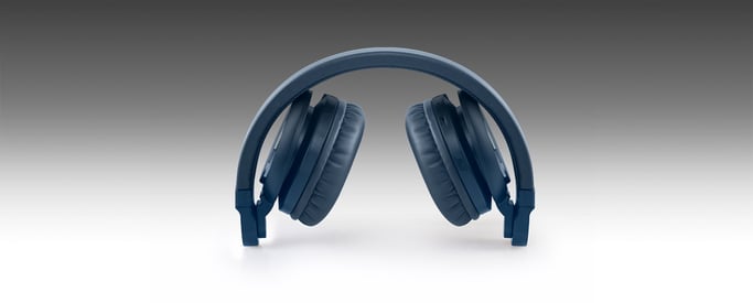 Muse M-276BTB écouteur/casque Avec fil &sans fil Arceau Appels/Musique Bluetooth Bleu