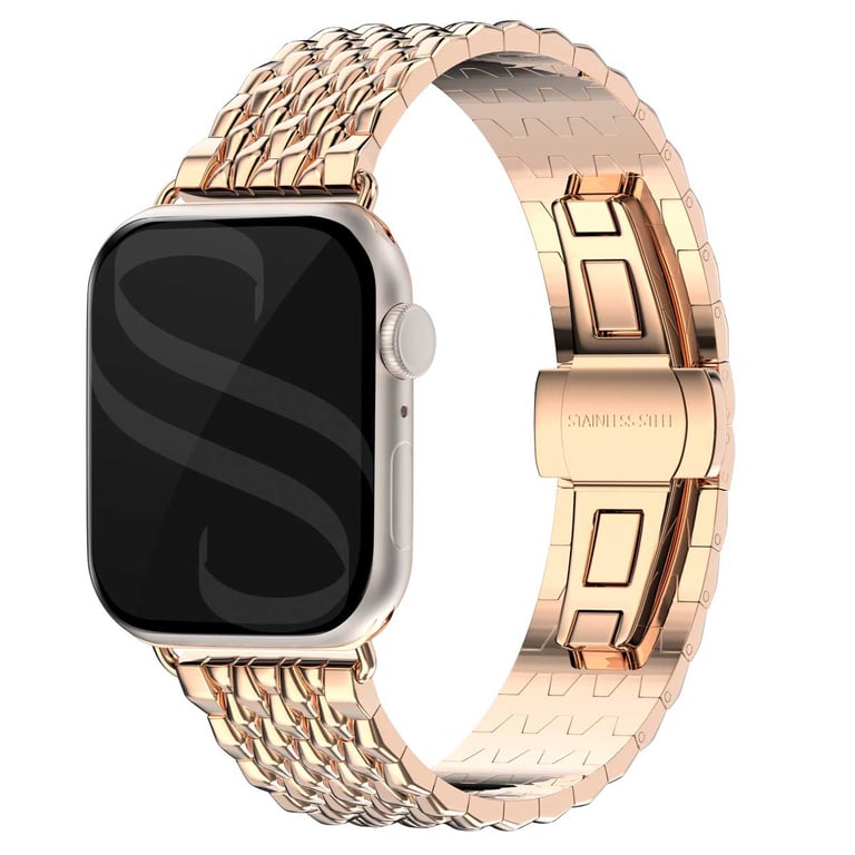 Bracelet Selencia Dragon en acier pour Apple Watch 49mm - vue 4