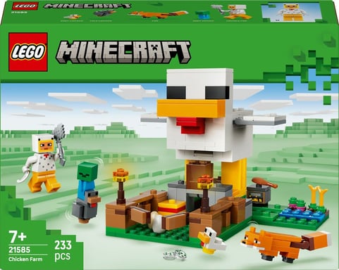 LEGO Minecraft 21585 Fattoria di polli