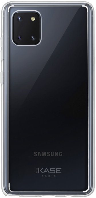 Coque hybride invisible pour Samsung Galaxy Note10 Lite, Transparente