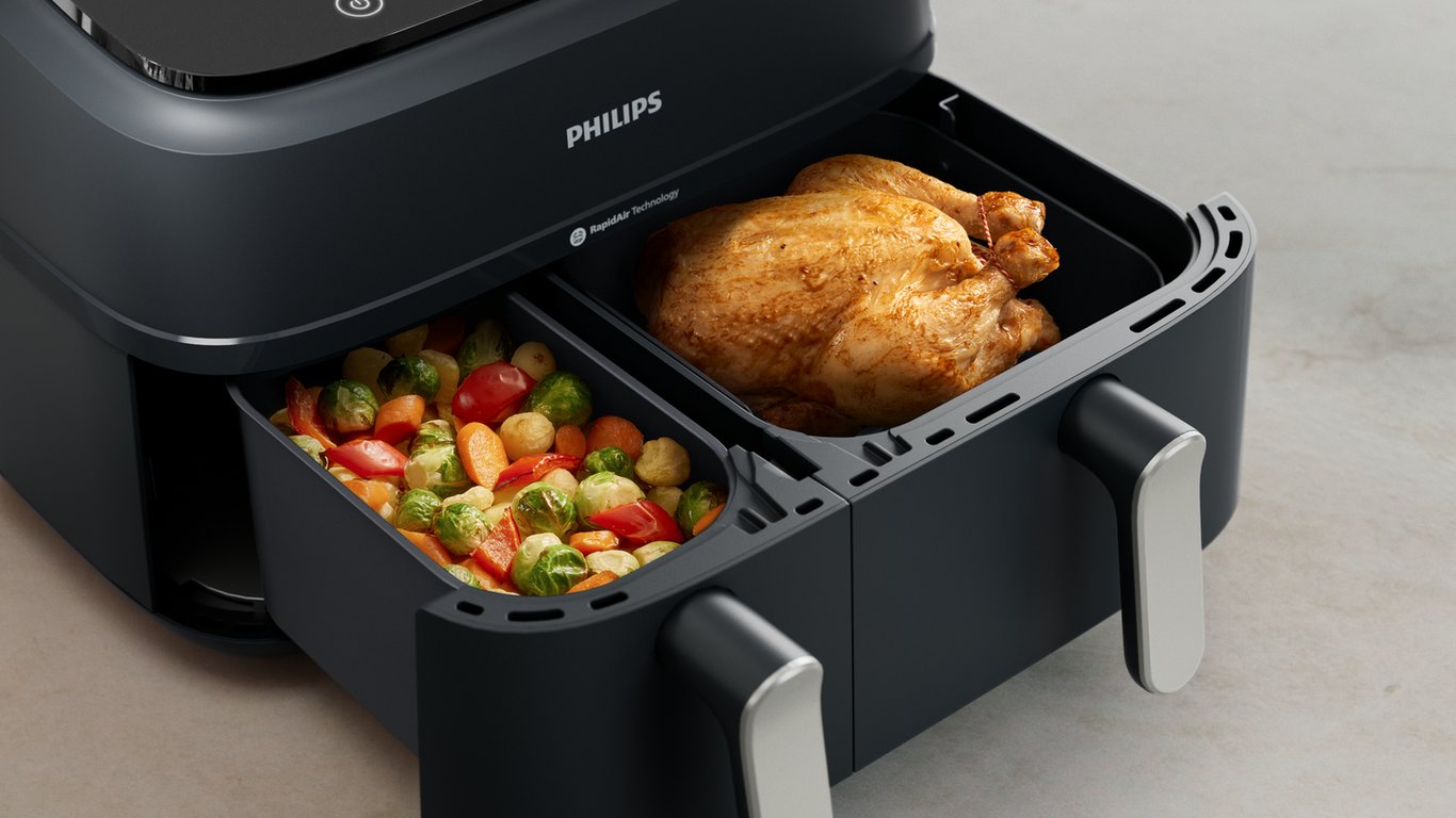 Philips 3000 series Série 3000 NA351/00 Airfryer à double panier - Neuf
