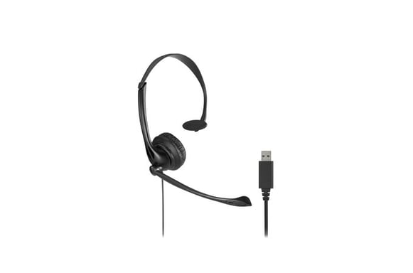 Kensington Micro-Casque Classic Mono USB-A avec réglage du micro et du volume