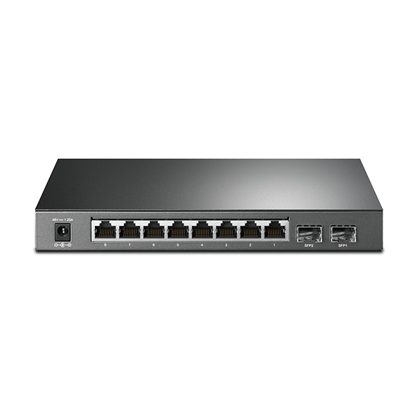 TP Link T1500G 10PS TL SG2210P Géré L2 Gigabit Ethernet 101001000 Connexion Ethernet supportant 'alimentation via ce port PoE Neuf - vue 2