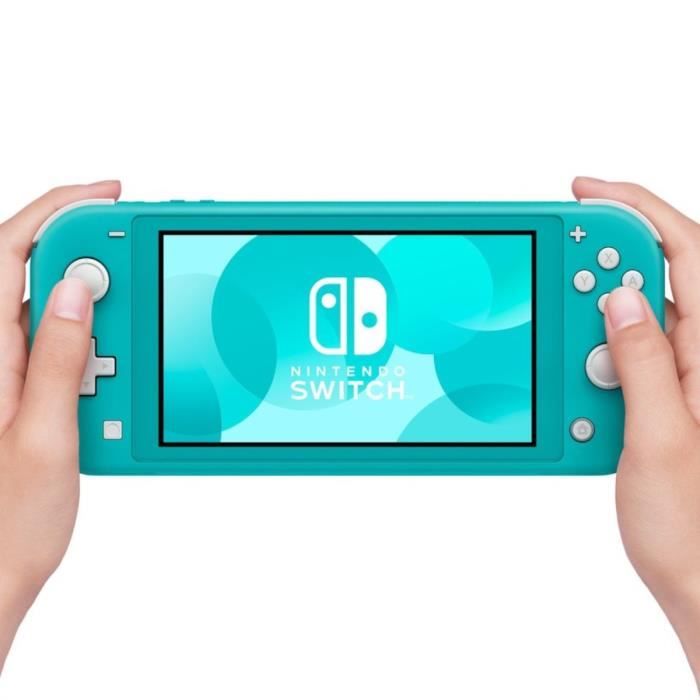 Console portable  Switch Lite • Turquoise + Animal Crossing: New Horizons (Téléchargement) - Neuf