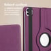 imoshion Coque tablette rotatif à 360° pour Apple iPad Pro 11 (2020/2021/2022) - Violet
