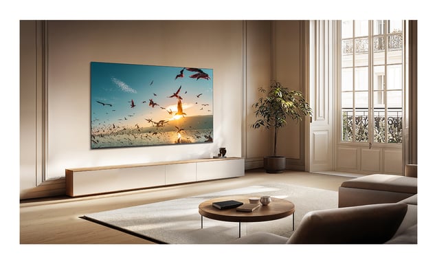 TV QLED Tcl 55P89K 138 cm 4K UHD Aluminium brossé