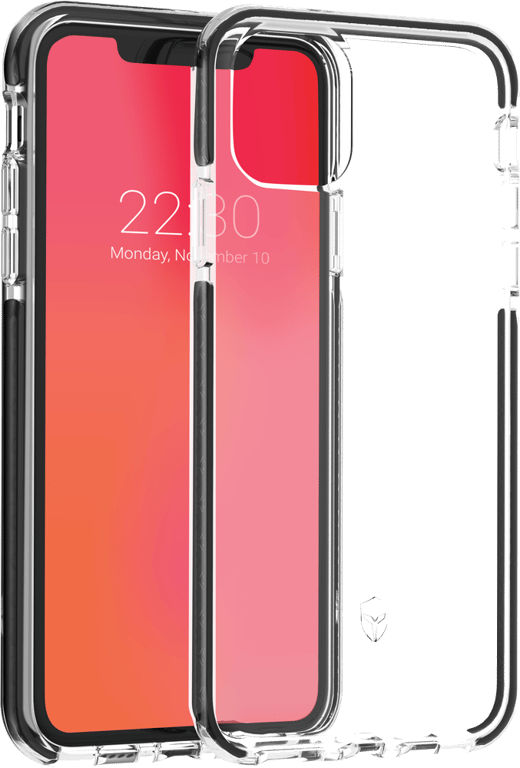 Coque Renforcée LIFE Garantie à vie Contour Gris pour iPhone 11 Pro Max Force Case