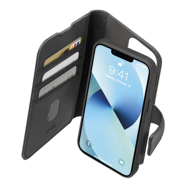 Étui portefeuille avec coque amovible pour iPhone 14-SBS
