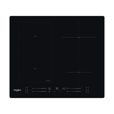 Whirlpool Plaque induction FlexiCook 4 foyers - WLS7960NE - - Neuf