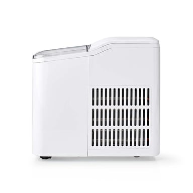 Machine à Glaçon 1,5L Jusqu'à 12 kg de Glaçons Par Jour Blanc