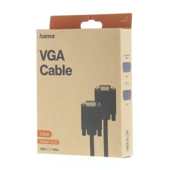Hama 00300105 Cavo VGA da 1,5 m (D-Sub) grigio