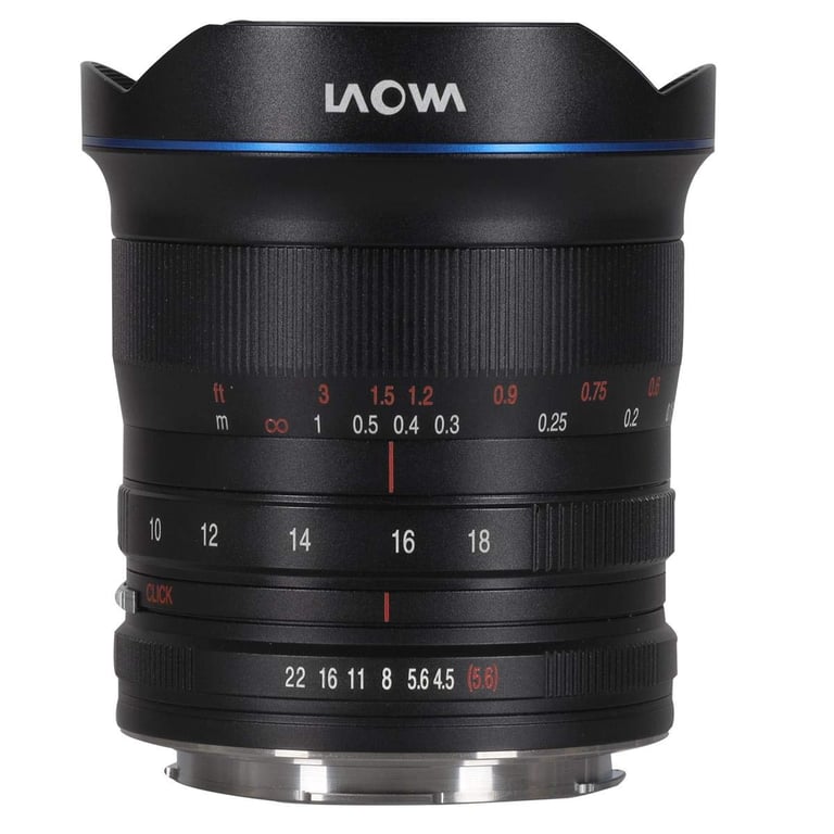 Objectif hybride Laowa 10 18mm f4.5 5.6 pour Monture - vue 3