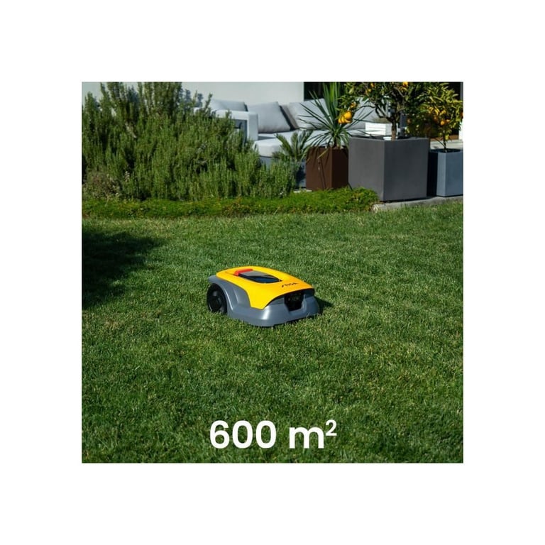 Robot tondeuse STIGA A 6V Surface 600 m² Gestion 10 zones Caméra intelligente - vue 3