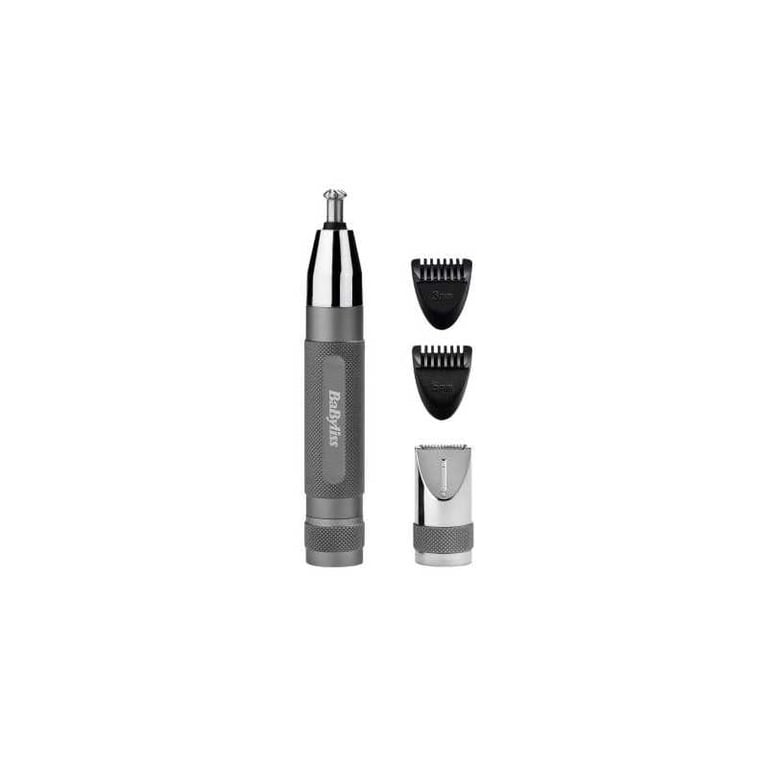 Tondeuse Nez-Oreilles BaByliss E116E – Têtes Lavables, Design Métallique - vue 4