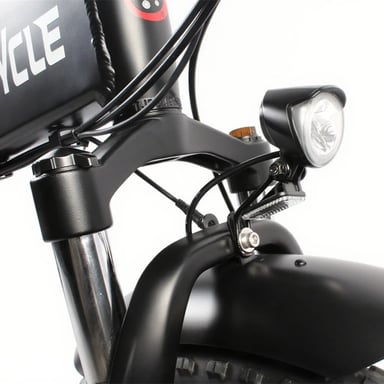 Bicicleta eléctrica plegable Univercycle B1, batería extraíble de 48 V y 13 Ah, 7 velocidades - marrón