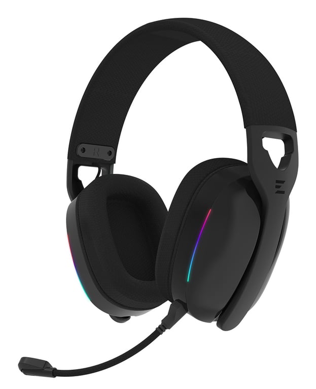 Casque Gamer Zalman ZM-HPS650W – Filaire & Sans Fil, Bluetooth, Micro LED