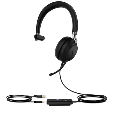 Yealink UH38 Mono Teams Casque Avec fil &sans fil Arceau Bureau/Centre d'appels - vue 1