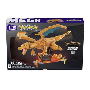 Mega Construx Pokemon Charizard En Movim