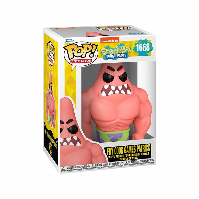 Funko Figurine POP Bob ’éponge Patrick - vue 2