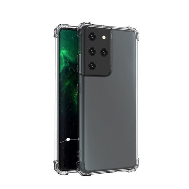 Coque Silicone Anti-Chocs pour ''SAMSUNG Galaxy S21 Ultra'' Transparente Protection Gel Souple